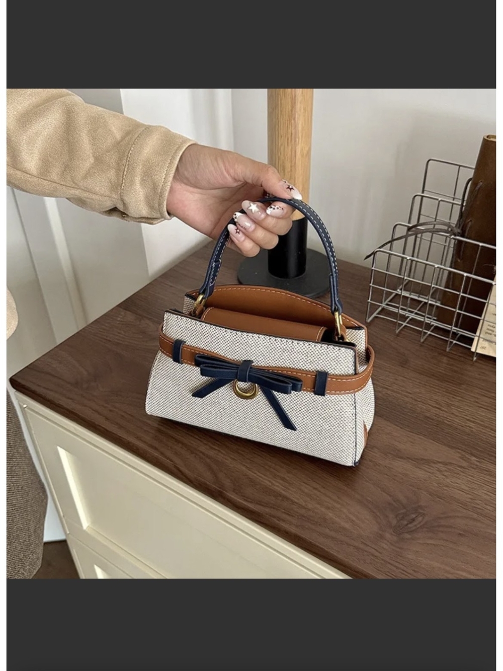 Color Block Crossbody Bag